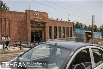 توسعه متروی تهران؛ ایستگاه مرزداران 45