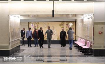 بازدید فعالان فضای مجازی از ایستگاه مریم مقدس(س) 12