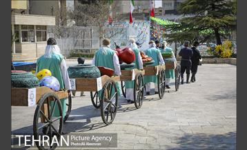 حرکت کاروان نوروزی در محله های شمال شرق تهران 16