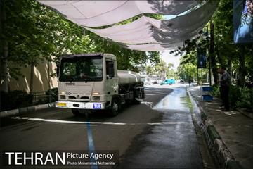 آماده سازی دانشگاه تهران برای نماز جمعه 23