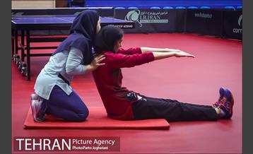 اردوی تیم ملی تنیس روی میز زنان 5