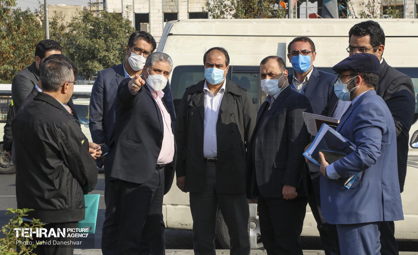 بازدید اعضای شورای شهر تهران از منطقه 17