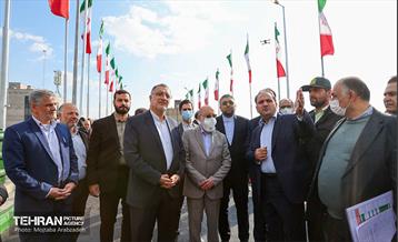 آیین افتتاح تقاطع غیرهمسطح پل شهید محسن سیفی 5