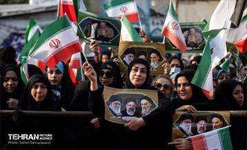 حضور رئیس جمهور در جمع مردم جنوب غرب تهران 27