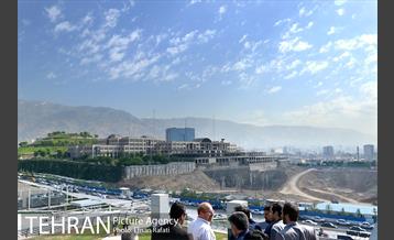 بازدید شهردار تهران از آخرین مراحل ساخت باغ کتاب تهران 21