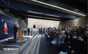 افتتاح دوربرگردان غیرهمسطح بزرگراه شهید همدانی 17