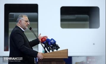 آیین آغاز تولید انبوه قطار تولید ملی 28