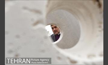 بازدید شهردار تهران از نهمین سمپوزیوم مجسمه سازی تهران 9