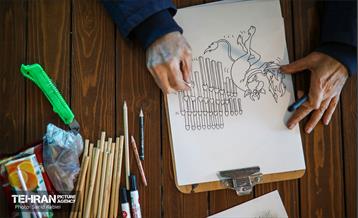 برگزاری ورکشاپ تخصصی کاریکاتور "آتیش نسوزونیم" 14