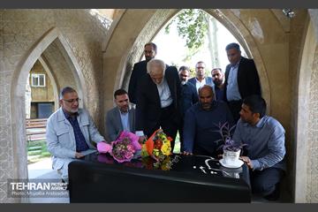 بازدید شهردار تهران از اردوی تیم ملی کشتی