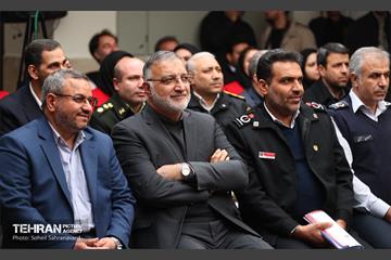 آیین بهره‌برداری از دو ایستگاه آتش‌نشانی ۱۳۵ و ۱۳۸ 2