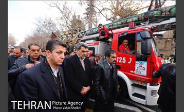 تشییع پیکر شهید آتش نشان سید احسان جامعی 24