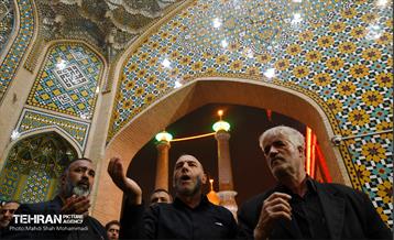 مراسم عزاداری مسلمیه در حرم حضرت عبدالعظیم (ع)