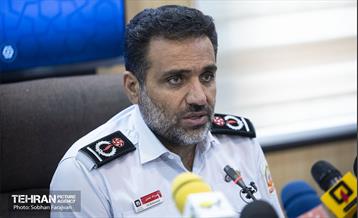 نشست خبری مدیرعامل سازمان آتش‌نشانی 10