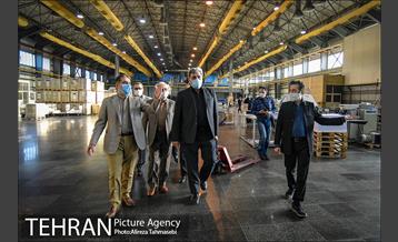 بازدید شهردار از چاپخانه همشهری 7