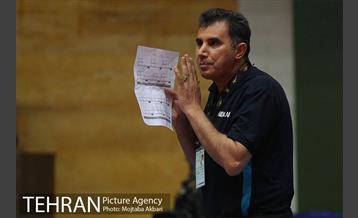 دیدار تیم های والیبال سایپا تهران و خاتم اردکان