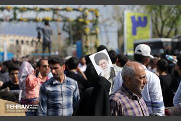 نماز عید فطر در مصلی تهران 2