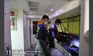 آغاز عملیات ضدعفونی کردن مترو تهران 14
