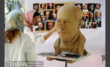 دومین سمپوزیوم مجسمه‌سازی مفاخر ایران 8