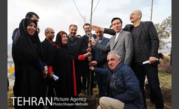 کاشت شش نهال درخت زیتون با حضور کارگرداران سینمای ایران 5