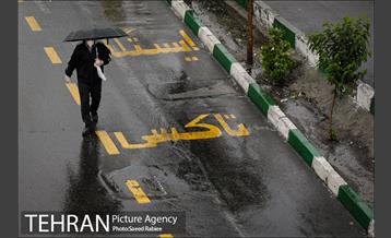 بارش باران در آخرین روز اردیبهشت -2 5