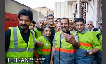 بازدید شهردار تهران از اسکان کارگران شهرداری در کربلا 22