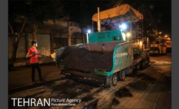 توزیع 5 هزار تن آسفالت در معابر منطقه دوازده 10