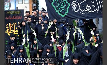 عزاداری شهادت حضرت زهرا(س) در میدان فاطمی  18