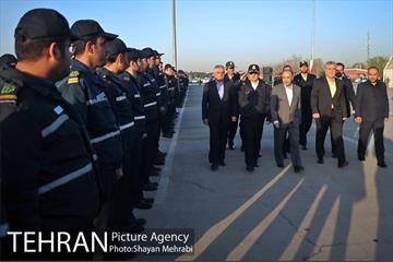 پیشواز نیروهای شهربان و حریم بان از نوروز با حضور شهردار تهران 13