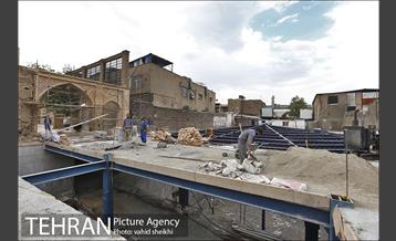 بازدید شهردار تهران از پروژه مرمت خانه اتحادیه در لاله زار 18