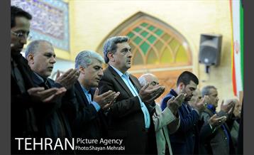 حضور شهردار تهران در مسجد ابوذر  9