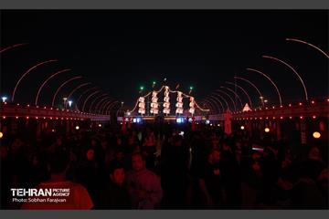 آئین بدرقه زائران اربعین در میدان آزادی 18