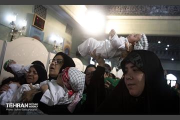 مراسم شیرخوارگان حسینی در آستان عبدالعظیم الحسنی(ع)  5