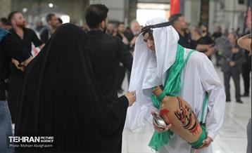 عزاداری عاشورای حسینی در حرم مطهر حضرت عبدالعظیم(ع) 10
