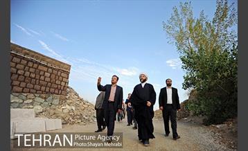 بازدید رئیس سازمان تبلیغات اسلامی از منطقه گردشگرى عباس آباد 11