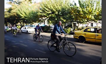 سه شنبه های بدون خودرو با حضور معاون فنی عمران شهرداری تهران 15