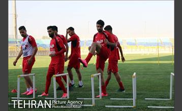 تمرین تیم فوتبال پرسپولیس تهران 11