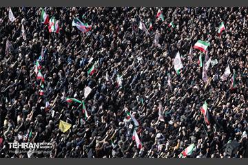 اجتماع مردم تهران در پی شهادت رهبر انقلاب - 2 28