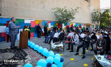 مراسم آغاز سال تحصیلی در مدرسه استثنایی شهید رضا ساریخانی