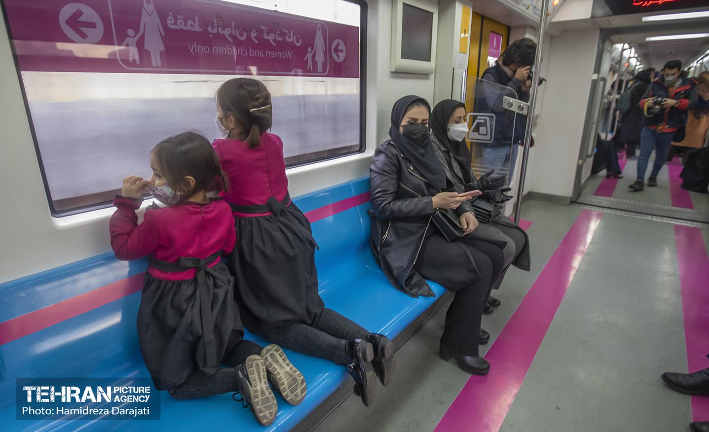 رونمایی واگن مخصوص بانوان و کودکان 25