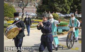 حرکت کاروان نوروزی در محله های شمال شرق تهران 3