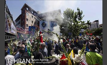 راهپیمایی دسته های شادی به مناسبت ولادت حضرت امیرالمومنین(ع) 21