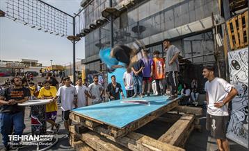 مسابقات پارکور فری استایل  7