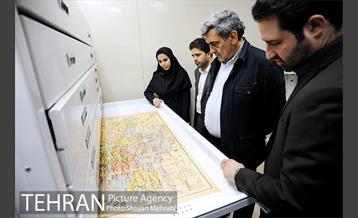 بازدید شهردار تهران از موزه نقشه تهران 25
