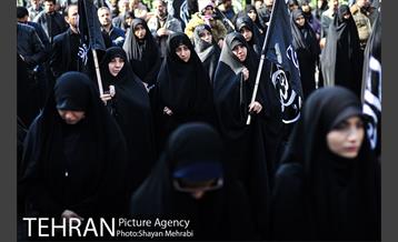 اجتماع عزاداران فاطمی در میدان هفت تیر 14