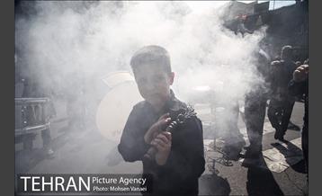 تجمع دسته های عزاداری روزعاشورا در چیذر‎ 10