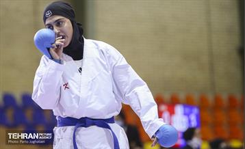 مسابقات انتخابی تیم ملی کاراته زنان 7