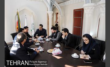 دیدار دبیر کل سازمان شهرهای هوشمند با معاون امور بین الملل شهرداری تهران 7