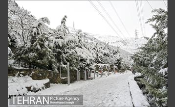 طبیعت برفی شمال تهران 17