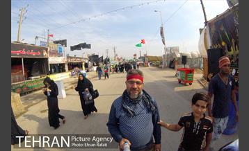 زائران مسیر کربلا  9